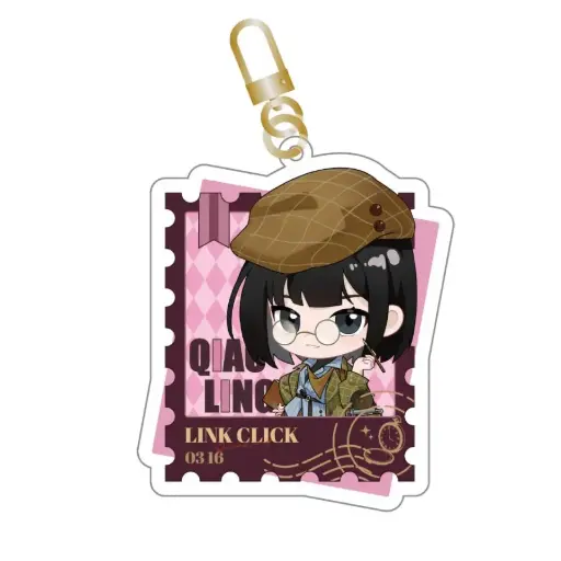 Link Click Mystery Chibi Acrylic Keychain - Qiao Ling