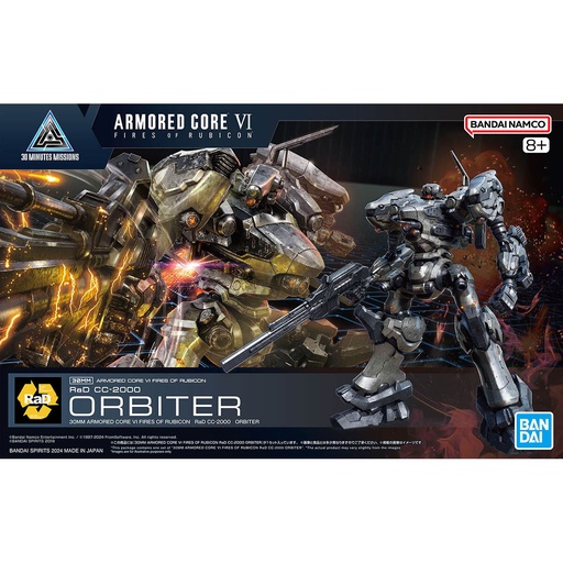 [2674388] (PO) 30MM Armored Core VI Fires of Rubicon RaD CC-2000 Orbiter Nightfall