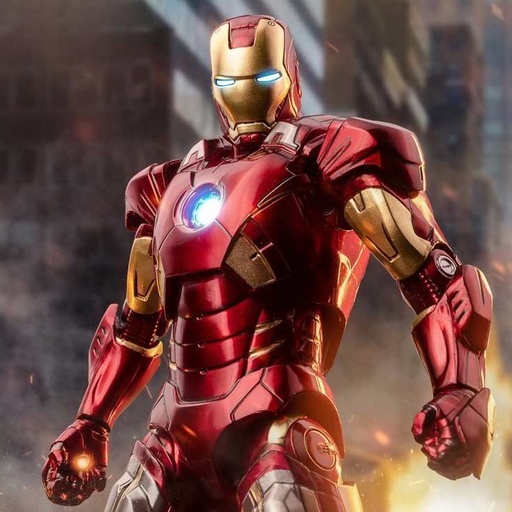 [2689873] ZD Toys Iron Man Mark VII with Hall of Armor (Blue Light version)