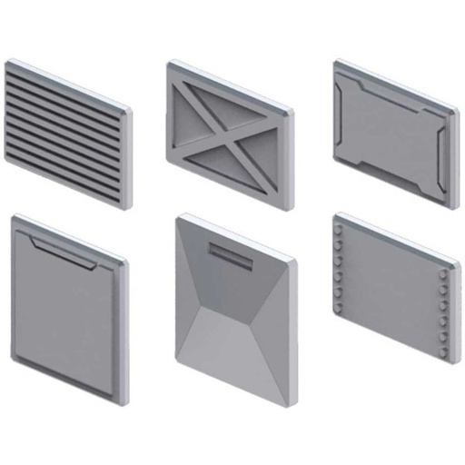 [2815866] Gundam Modek kit - Builders Parts HD Non Scale MS Panel 01