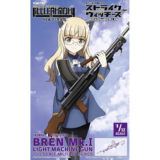 [6328872] (PO) LittleArmory LASW04 Strike Witches ROAD to BERLIN Bren Light Machine Gun Mk. 1