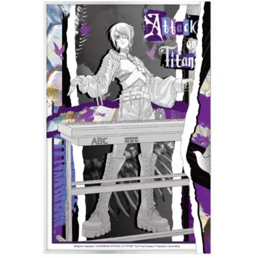 Attack on Titan: The Final Season Rock Generation Shikishi - Hange Zoe