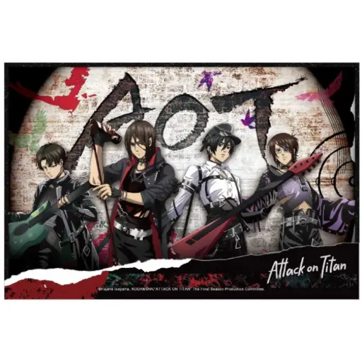 Attack on Titan: The Final Season Rock Generation Shikishi - Group E