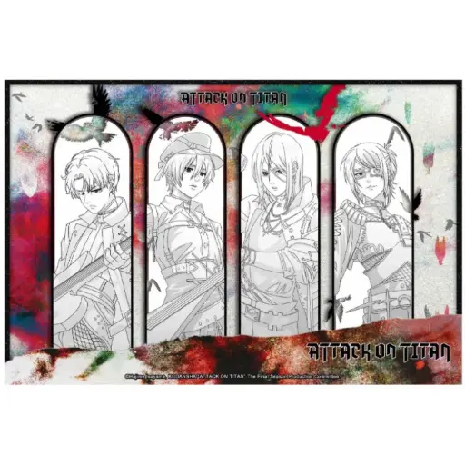 Attack on Titan: The Final Season Rock Generation Shikishi - Group F