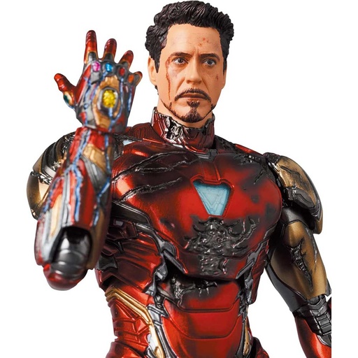 [6471952] (PO) MAFEX Avengers: Endgame - Iron Man Mark 85 (Battle Damage Ver.)