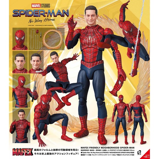 [6472416] (PO) MAFEX Spider-Man: No Way Home - Friendly Neighborhood Spider-Man