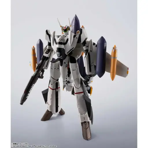 HI-METAL R Macross Zero VF-0S Phoenix (Roy Focker Fighter) + QF-2200D-B Ghost