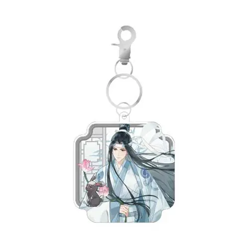 Grandmaster of Demonic Cultivation Acrylic Keychain - Dreaming Among Flowers Lan Wangji