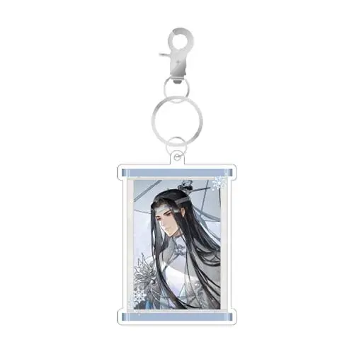 Grandmaster of Demonic Cultivation Acrylic Keychain - Cloud Bow, Flapping Feathers Lan Wangji
