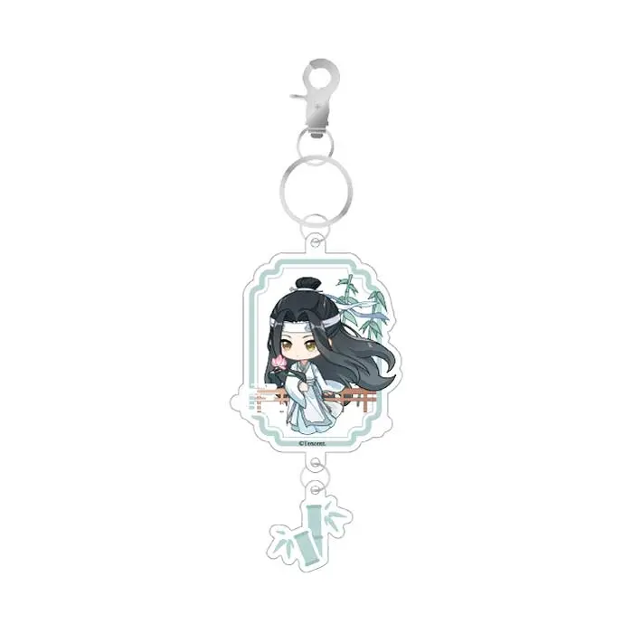 Grandmaster of Demonic Cultivation Chibi Acrylic Keychain - Dreaming Among Flowers Lan Wangji
