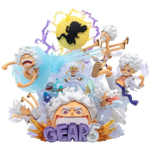 One Piece World Collectable Premium Figure Monkey.D.Luffy - Gear 5 Special