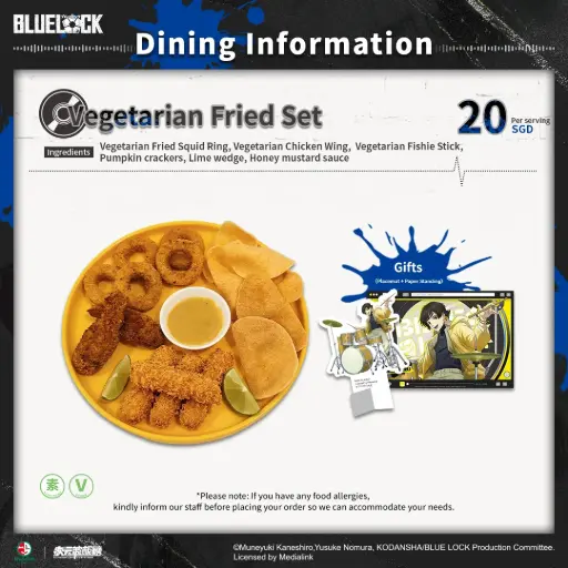 Vegetarian Fried Set