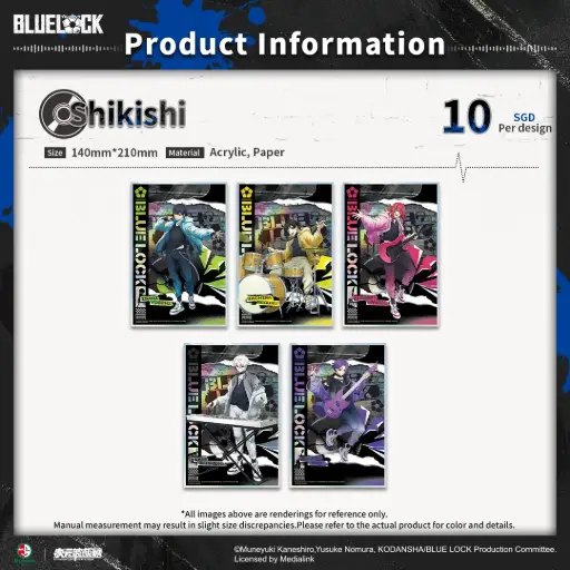 Blue Lock  Absolute Soundwave Shikishi - Meguru Bachira