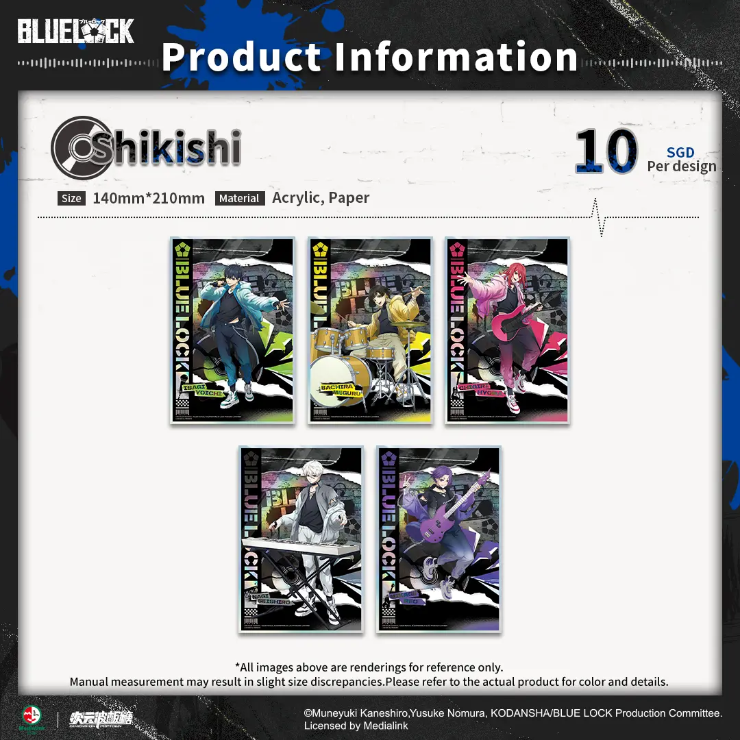 Blue Lock  Absolute Soundwave Shikishi - Reo Mikage