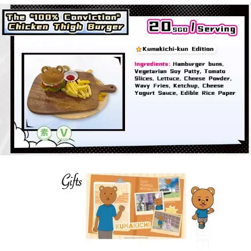 Gag Manga Biyori - The "100% Conviction" Chicken Tight Burger