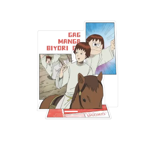 Gag Manga Biyori Diorama Standee Imoko