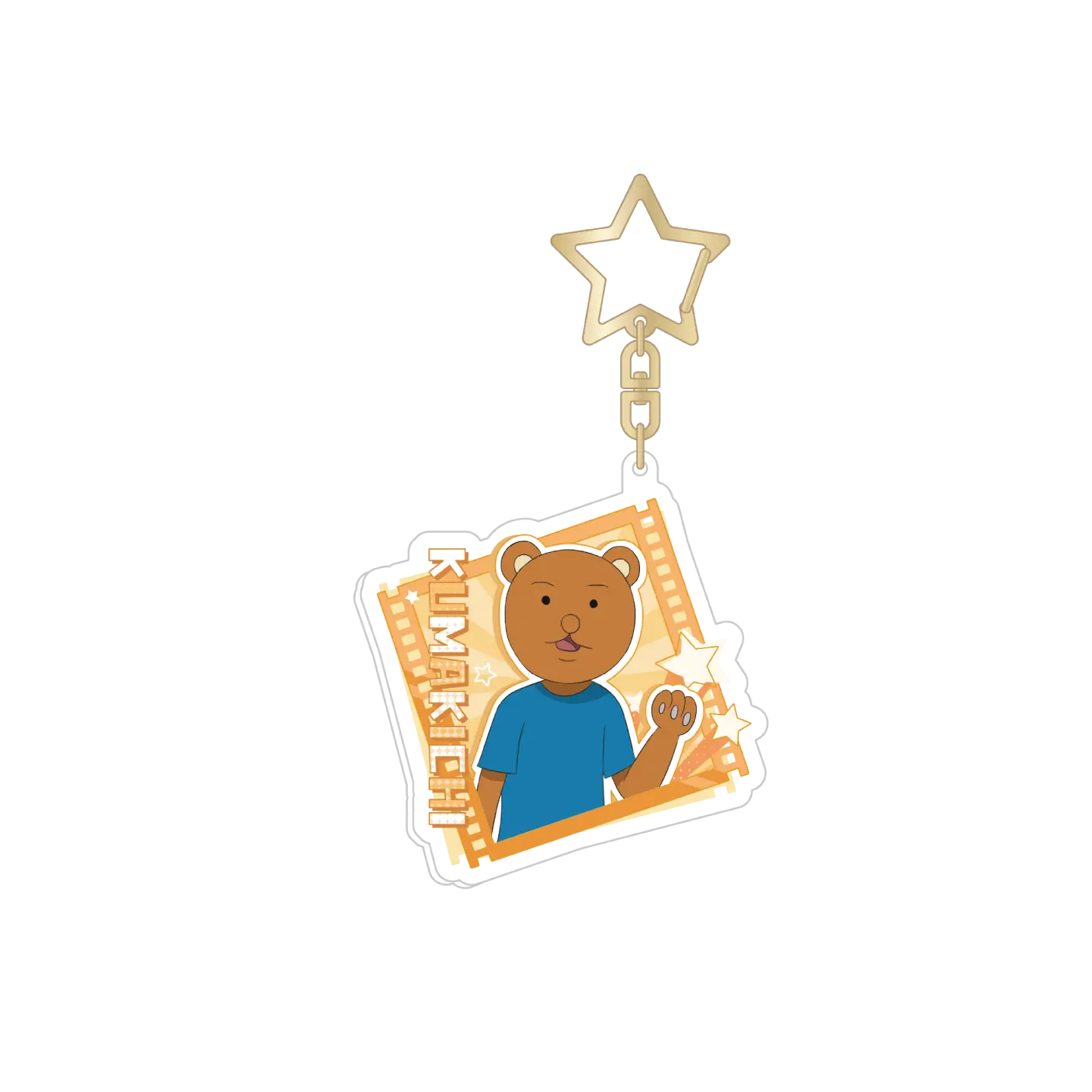 Gag Manga Biyori Acrylic Keychain Kumakichi
