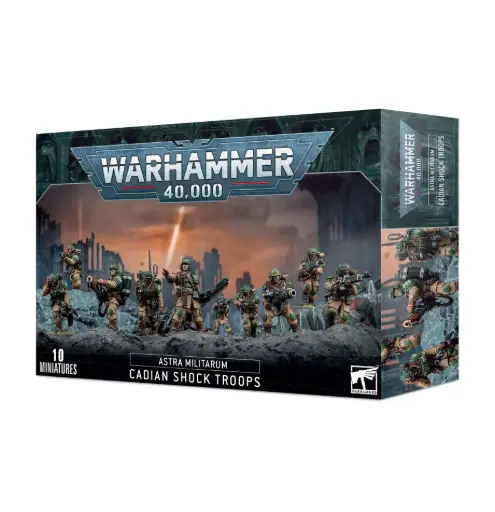 Warhammer 40k: Astra Militarium - Cadian Shock Troops