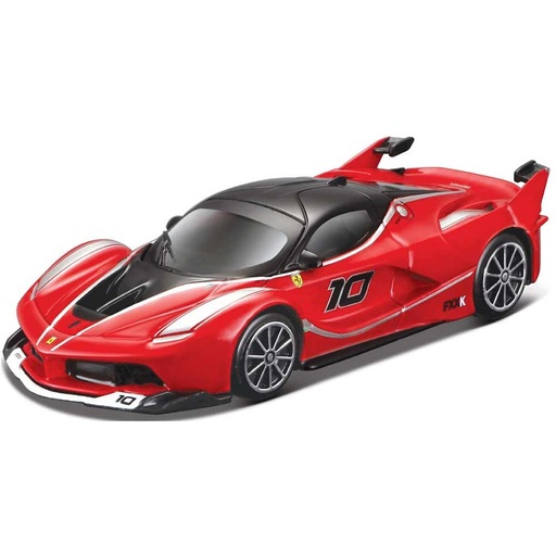 [4904810162933] Tomica Presents - Ferrari Burago Race & Play series 1:43 Ferrari FXX-K (Red)