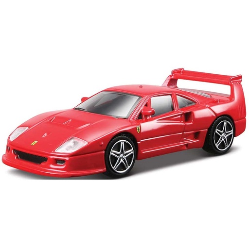 [4904810162940] Tomica Presents - Ferrari Burago Race & Play series 1:43 Ferrari F40 Competizione (Red)