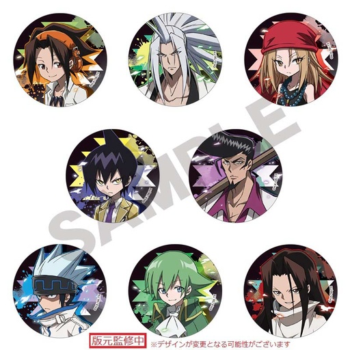 [1015789] (PO) Shaman King Trading Can Badge [BOX]