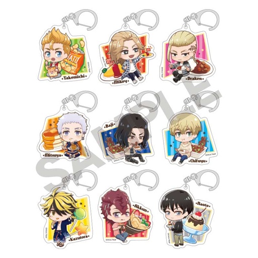 [1044628] (PO) Tokyo Revengers Trading Acrylic Key Chain Chara Peko [BOX]