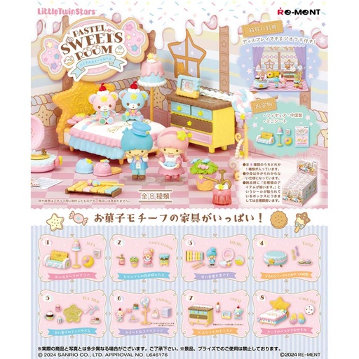 [1152523] LittleTwinStars Pastel Sweets Room [BOX]