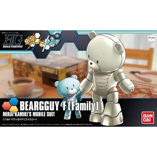 [2554352] HG MS Gundam Build Fighhter - Beargguy F [Family]