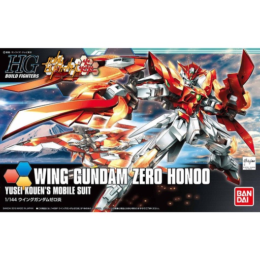 [2554406] HGBF Gundam Build Fighter - Wing Gundam Zero Honoo