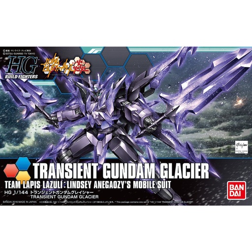 [2554437] HGBF Gundam Build Fighter - Transient Gundam Glacier
