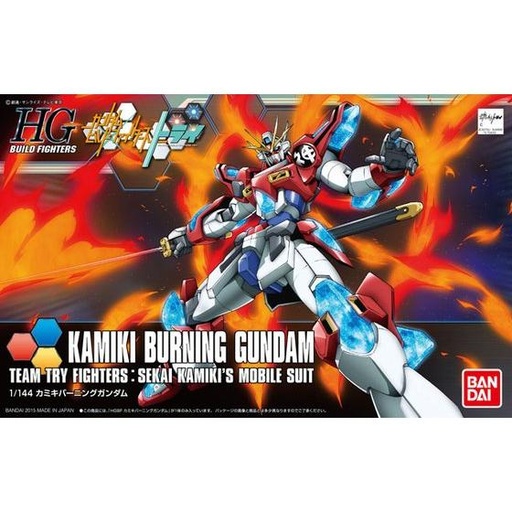 [2577214] HGBF Gundam Build Fighter Try - Kamiku Burning Gundam