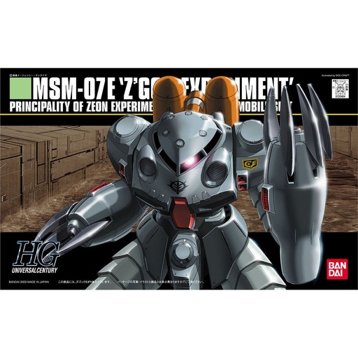 [2577399] HGUC 1/144 Gundam 0080: War in the Pocket - MSM-07E 'Z'GOCK E