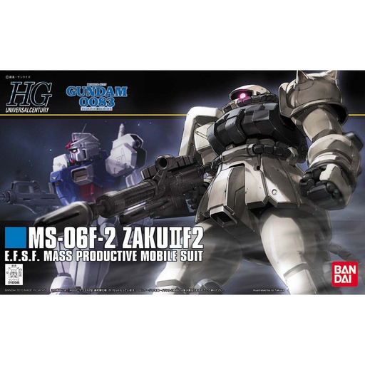 [2577450] HGUC Gundam - MS-06F-2 Zaku II (Earth Federation Type)