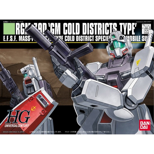 [2582607] HGUC Gundam 0080: War in the Pocket - RGM-79D GM Cold District Type