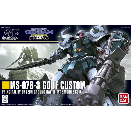 [2591654] HG Mobile Suit Gundam The 08th MS Team MS-07B-3 Gouf Custom