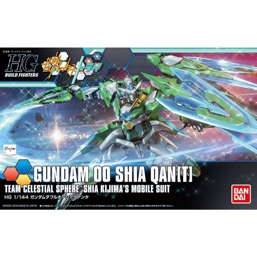 [2595645] HG 1/144 Gundam Build Fighter - Gundam 00 SHIA QAN[T]