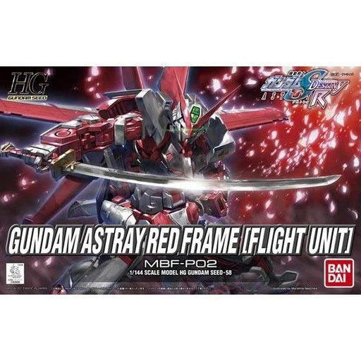[2603579] HG Gundam Seed MBF-P02 Gundam Astray Red Frame [Flight Unit]