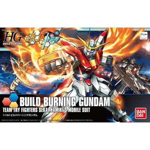 [2603739] HGBF Gundam Build Fighter - Build Buring Gundam