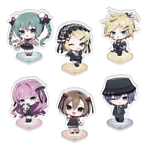 [0114845] (PO) Hatsune Miku Don Quijote Fair 2024 Trading Mini Chara Acrylic Stand Kawaii Fashion [BOX]