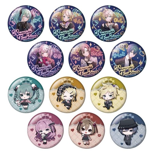 [0114876] (PO) Hatsune Miku Don Quijote Fair 2024 Trading Hologram Can Badge Kawaii Fashion [BOX]