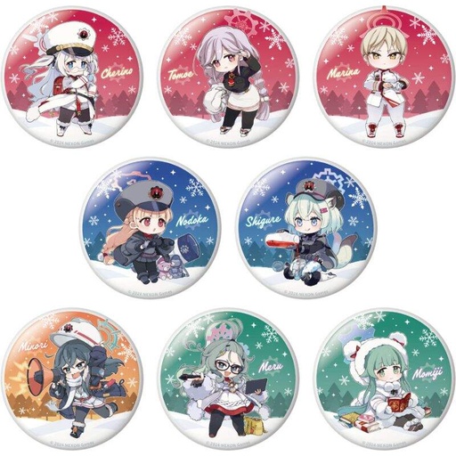 [0118188] (PO) Blue Archive Trading Mini Character Can Badge Vol. 2 3.5th Anniversary POP UP STORE [BOX]