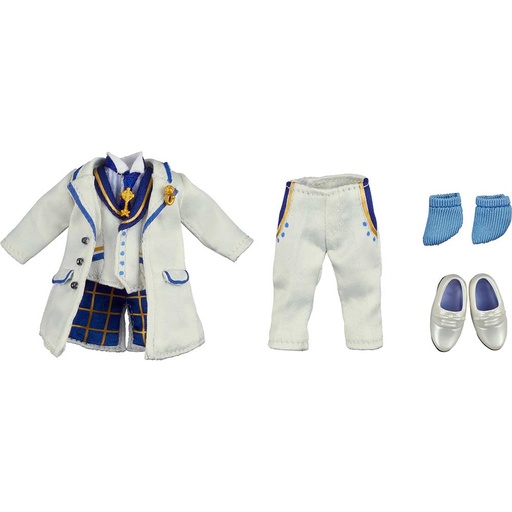 [0127395] (PO) Nendoroid Doll Clothes Set Fate/Grand Order - Saber / Arthur Pendragon (Prototype) Costume Dress White Rose Ver.