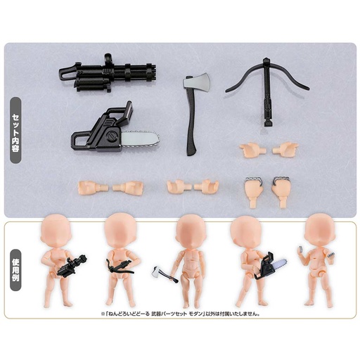 [0202313] (PO) Nendoroid Doll Weapon Parts Set: Modern