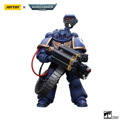 [0378827] Joytoy Warhammer 40k - Ultramarines Desolation Marine with Castellan Launcher (Superfrag) (JT8827)