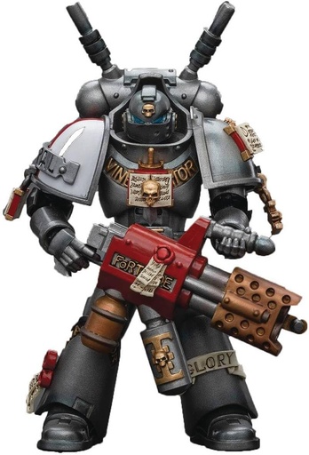 [0378971] Joytoy Warhammer 40k - Grey Knights Interceptor Squad Interceptor with Incinerator (JT8971)