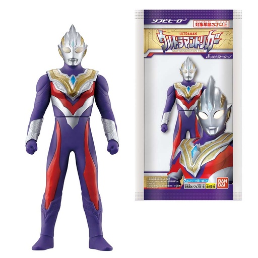 [0628200] (PO) Soft Vinyl Hero Ultraman Trigger & Ultraman Heroes [BOX]
