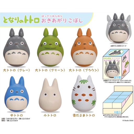 [1495633] Studio Ghibli My Neighbor Totoro Daruma Figure Collection [BOX]