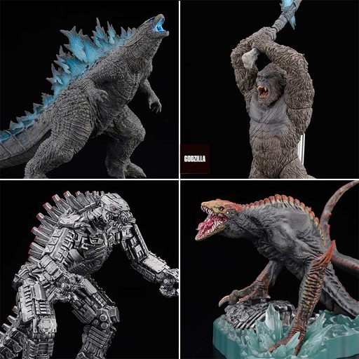 [2000573] Solid Series Godzilla vs. Kong (2021) Trading Figure [BOX]