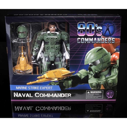 [2022003] Ramen Toys #80C03 - 80's Commander - Naval Force Commander